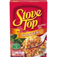  .  Stove Top Stuffing Mix for Chicken   6 oz Box  . 