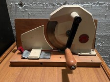 ANTICA AFFETTATRICE A MANOVELLA HARRAS MADE IN GERMANY VINTAGE EPOCA