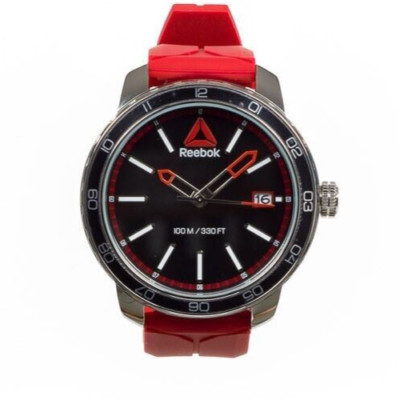 Reebok Forge 1.0 schwarz & rot Uhr Armbanduhr RD-FOR-G3-S1IR-BR [New Old Stock]
