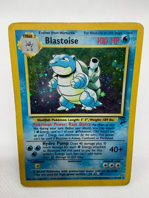 Blastoise Base Set 2 2/130 Holo Unlimited Holo Rare Pokémon TCG | eBay