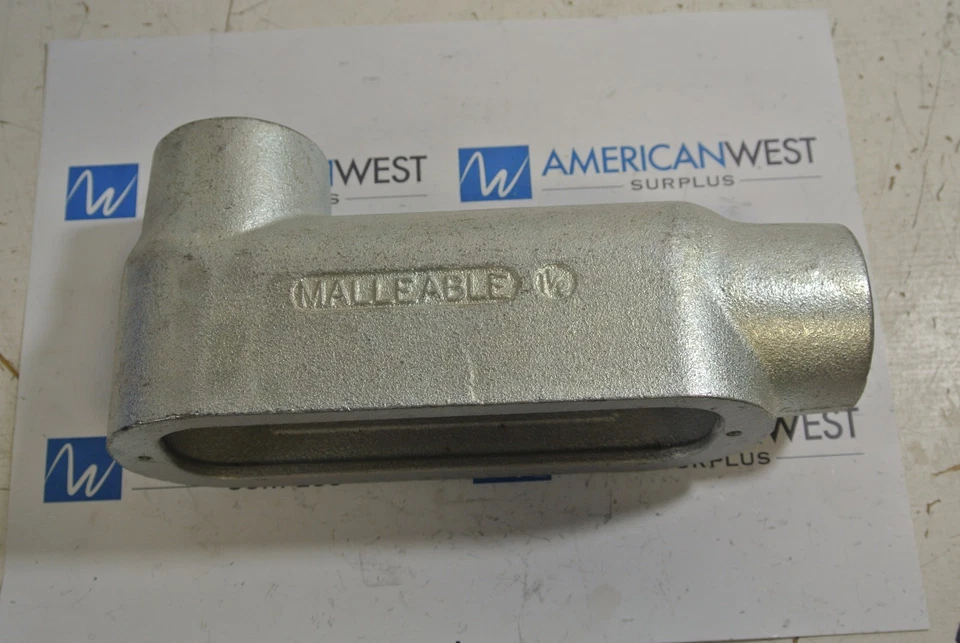 O-Z Gedney LB150 Conducto de Señal General Tipo LB 1-1/2" Caja de 2 NUEVO Foto 2 de 4