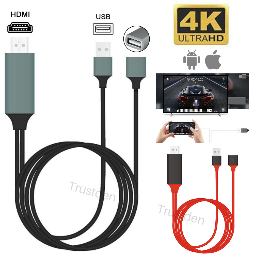 Cable Mhl Moto C Es Compatible Con Mhl Usb C Moto G6 Play