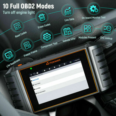 Foxwell Professional EOBD OBDII Read Reset Fehlerdiagnosegerät Full Service UK