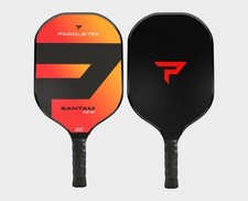 Paddletek Bantam TS5 Pickleball Paddle Polymer Honeycomb Core Wildfire Red
