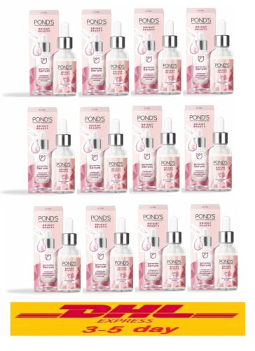 12x30g Pond's Bright Beauty 3D Glow Power Serum Gluta Hya Whitening Face Radiant - Picture 1 of 12