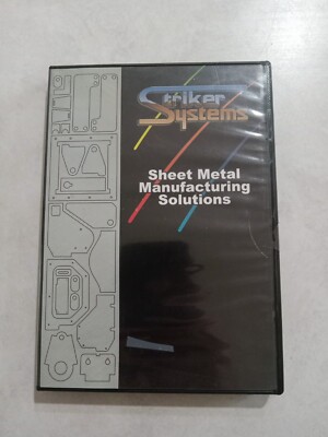 Striker Systems 2010 Sheet Metal CAD CAM & Nesting Software Version 2010.0.0  