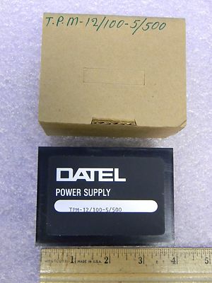 NEW Datel TPM-12/100-5/500 Power Supply