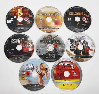 8 Spiele - Bundle Sammlung - GTA 5, Call of Duty, Killzone, Darksiders - PS3 (2)