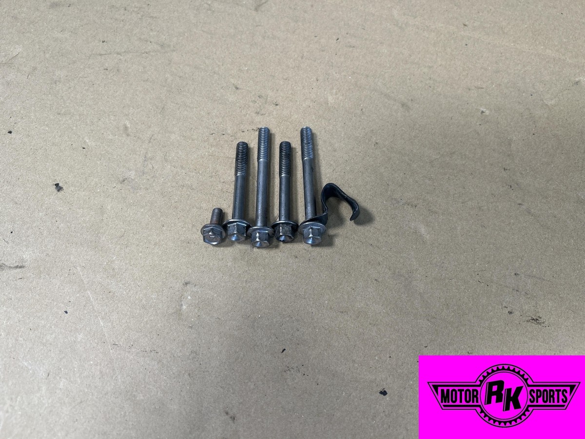 07-08 KAWASAKI NINJA ZX6R ENGINE SPROCKET COVER BOLTS | eBay