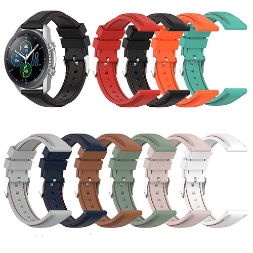 Cinturino in Silicone 22mm per Samsung Galaxy Watch 3 45mm / Samsung Gear  S3 Neu | eBay