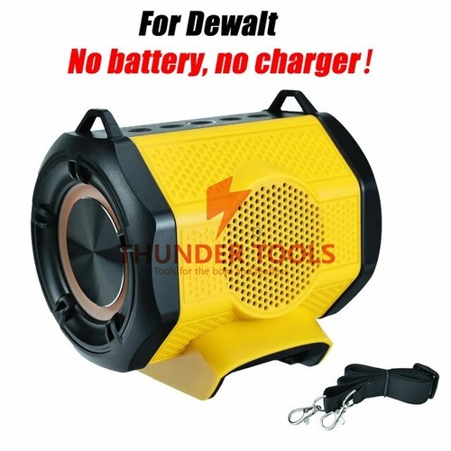 20V Battery Portable Wireless Speaker For Dewalt With USB & Type-C Charging Port - Picture 5 of 8