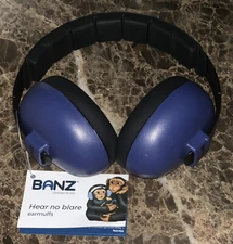 Baby BANZ Earmuffs Infant Hearing Protection Child Ages No Blare No Box