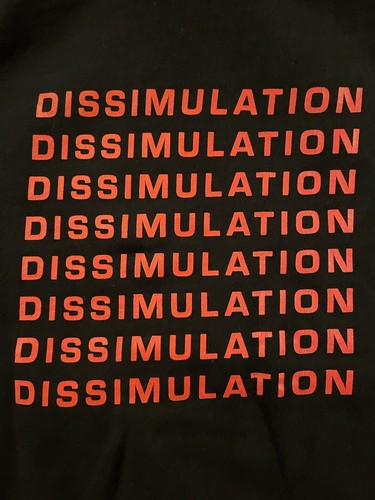 SIDEMEN KSI Dissimulation Hoodie Sweatshirt Size Medium SEE DESCRIPTION - Afbeelding 5 van 11