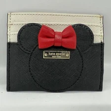Kate Spade Disney Minnie Mouse Card Holder - Black & Red