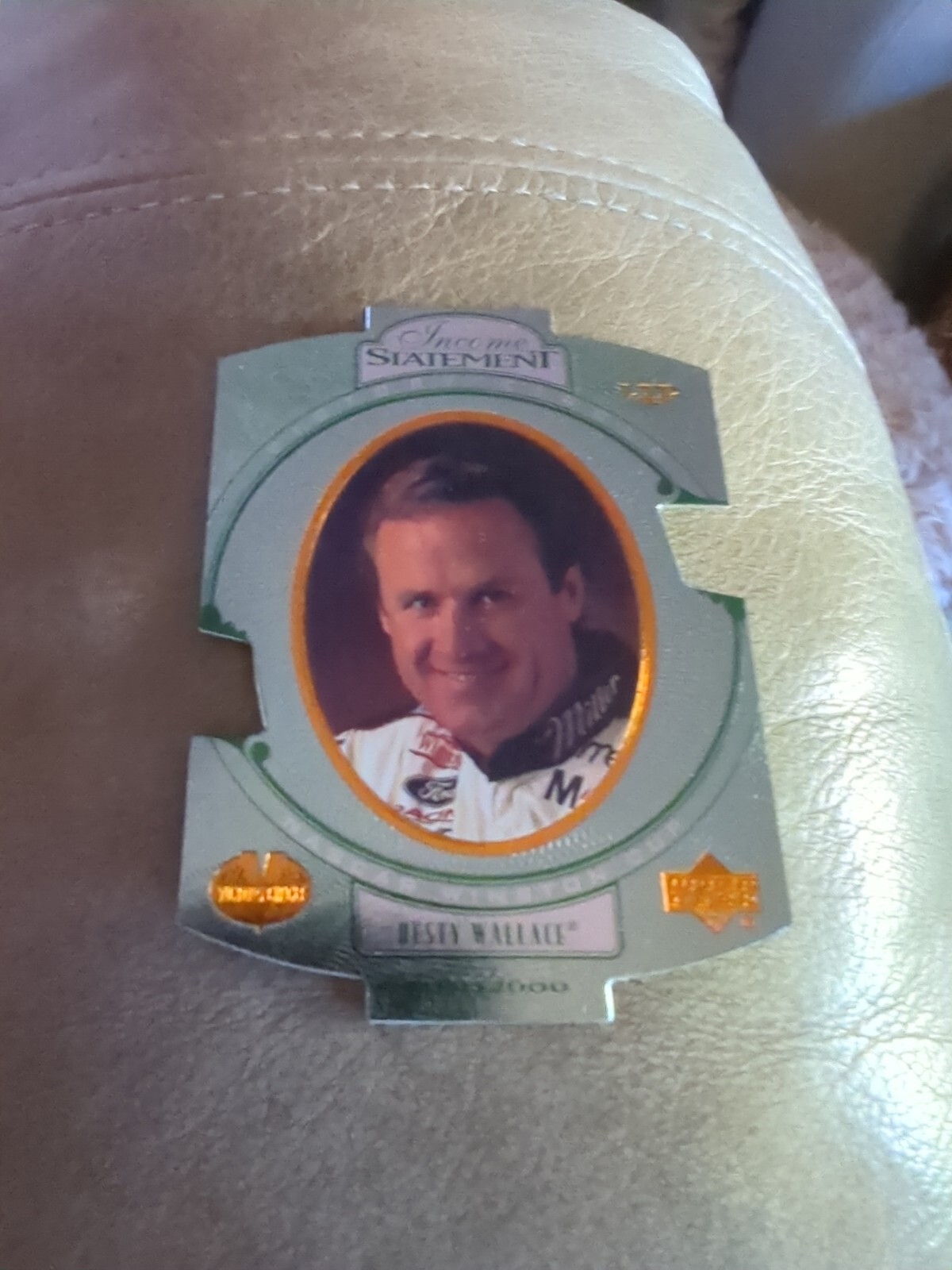 2000 Upper Deck Victory Circle Income Statement LTD Rusty Wallace #IS8