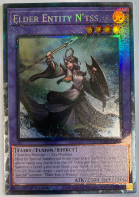 Yugioh! - Elder Entity N'tss - RA01-EN026 - Prism. Collector's Rare -25'th -NM/M