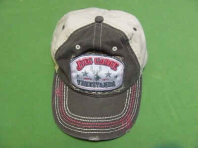 BIG GAME TREESTAND Adjustable Distressed Baseball Hat/Cap