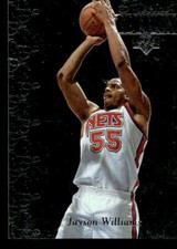1995 Jayson Williams Upper Deck NBA Card #SE141 Silver