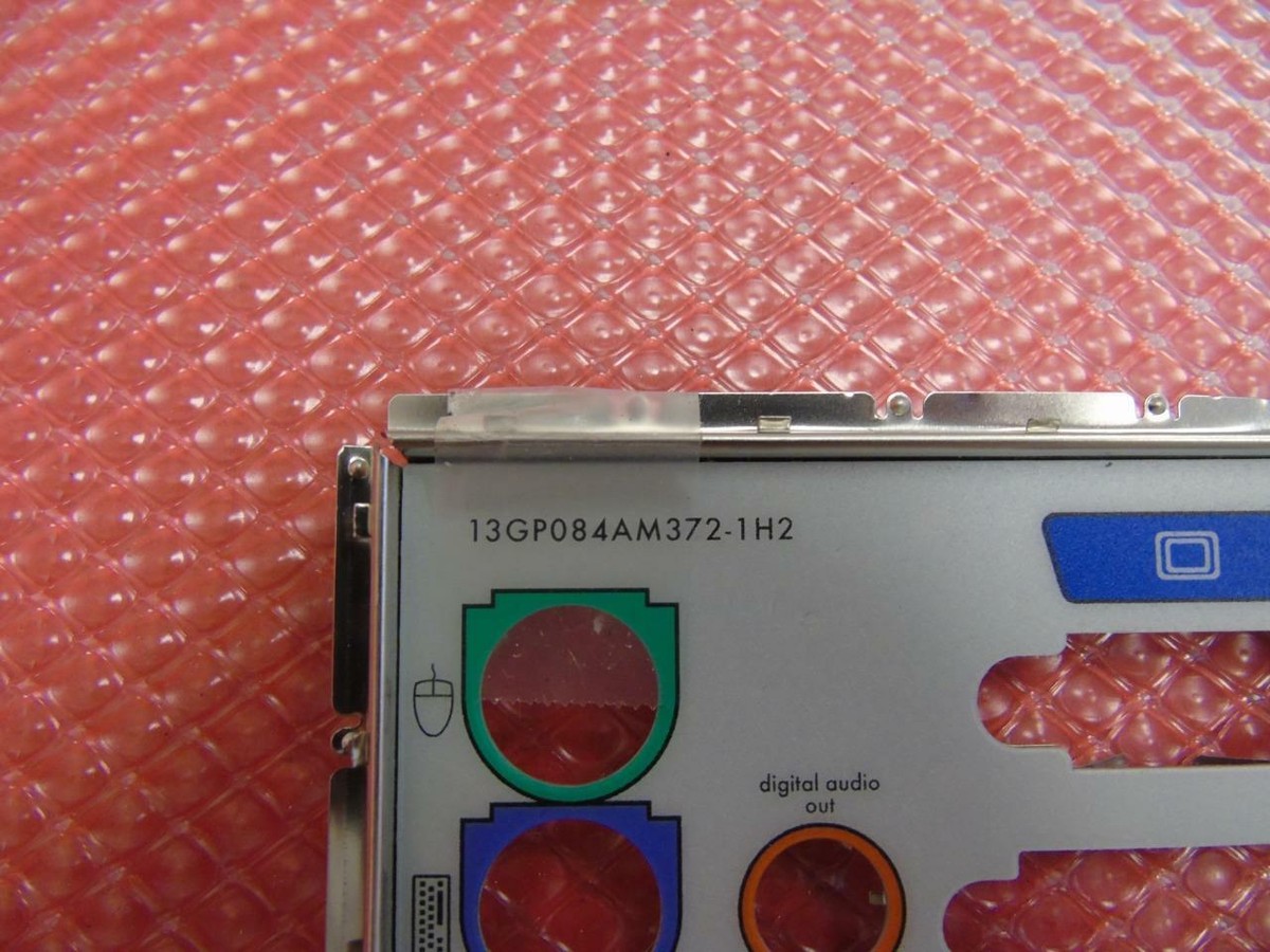 i/o shield PLA back plate for PEGATRON M2N78-LA REV 6.01 i/o shield PLA back plate for PEGATRON M2N78-LA REV 6.01