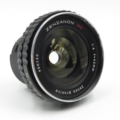 フィルムカメラ M6096 Zenza Bronica Zenzanon-PE 1:4 f=40 Zenza Bronica Zenzanon-PE 40mm F/4 | LENS-DB.COM