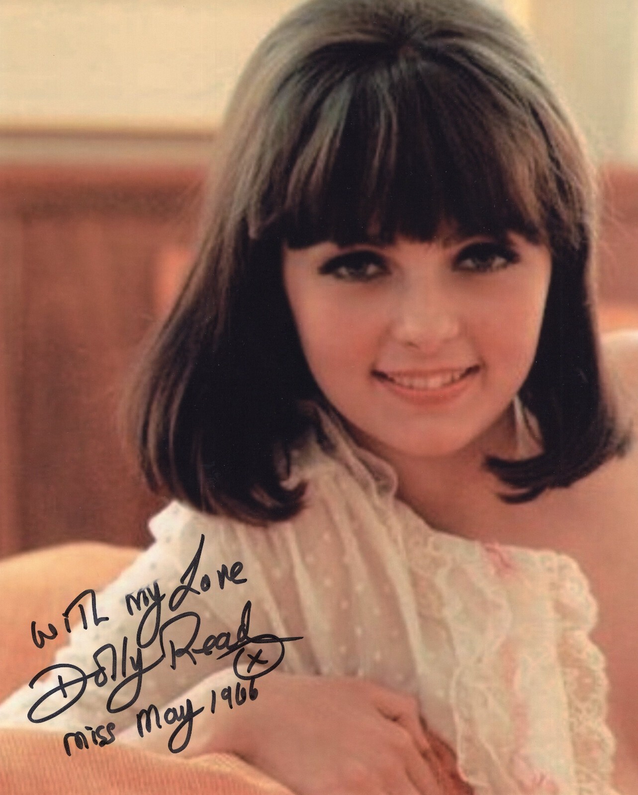 DOLLY READ SIGNED AUTOGRAPH 8X10 PHOTO Beyond the Valley of the Dolls