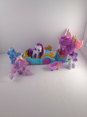my little pony princess celebration cars set