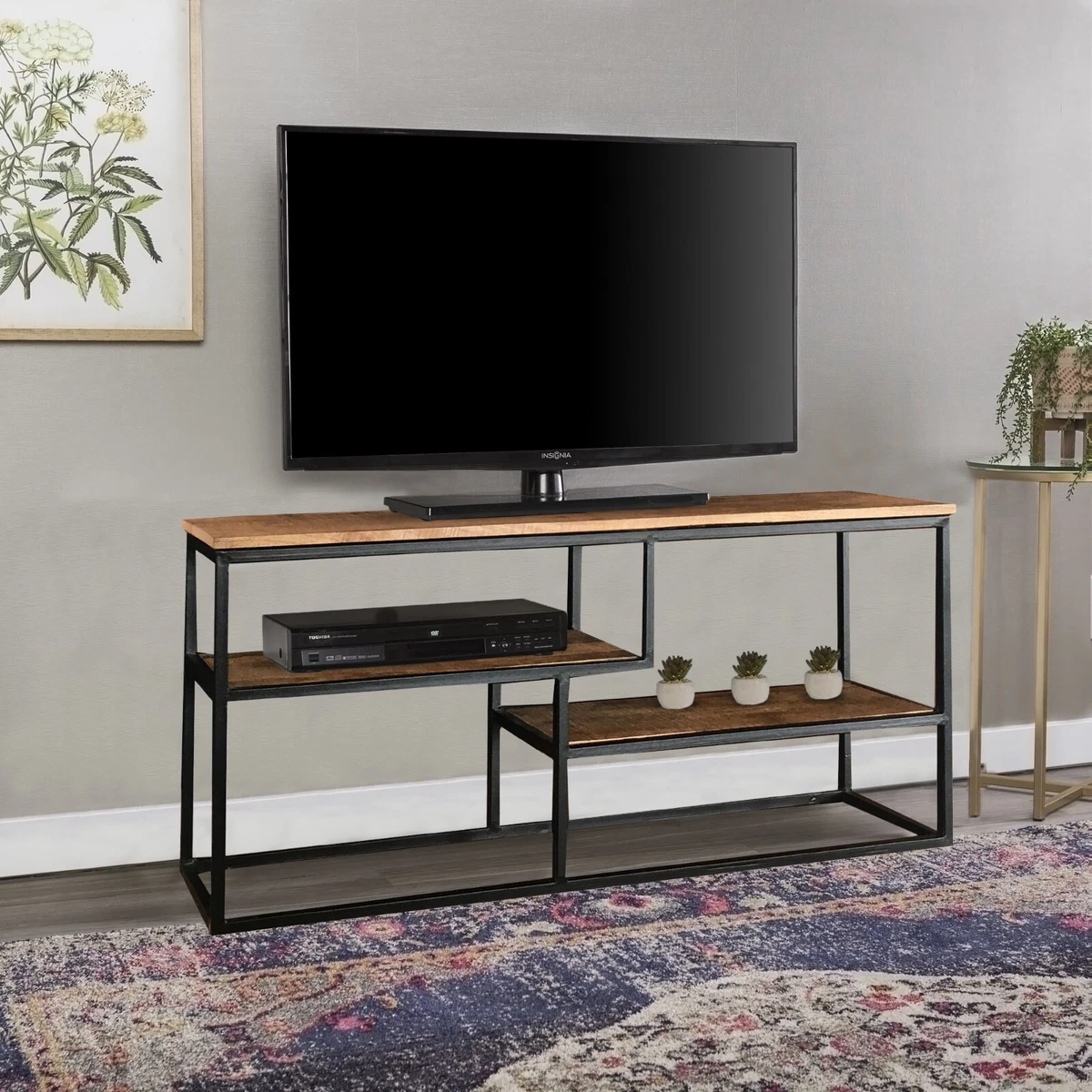 Console table with tv outlet