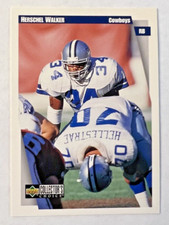 1997 Upper Deck Collector's Choice NFL Card #DA4 Herschel Walker Dallas Cowboys