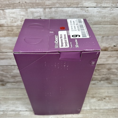 MediChoice Neoprene Micro Surgical Gloves Sterile *1 Box* Size: 9 *See Date* - Picture 7 of 7