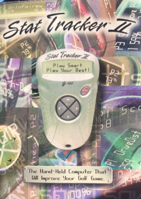 Stat Tracker II G100 - Improve Golf Game Handheld Computer & Software
