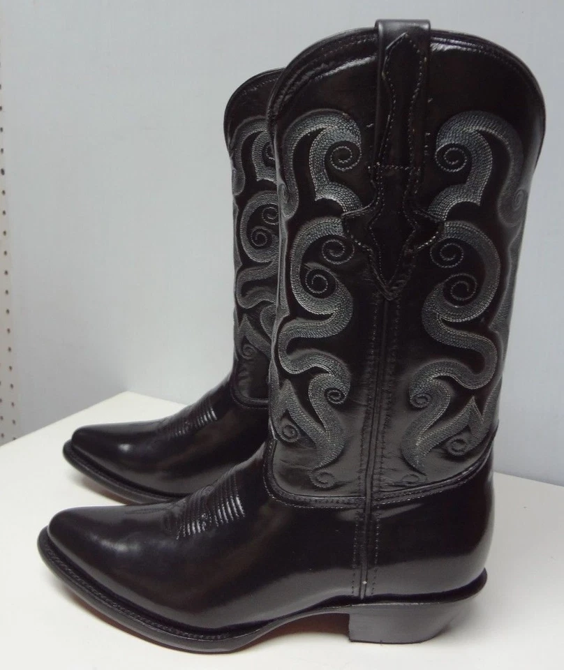 Men's  Camaleon  Leather Western Cowboy Boots  C226 - Image 3 of 4