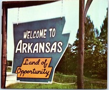 Unposted - Signage - Welcome to Arkansas, Land of Opportunity, USA North America