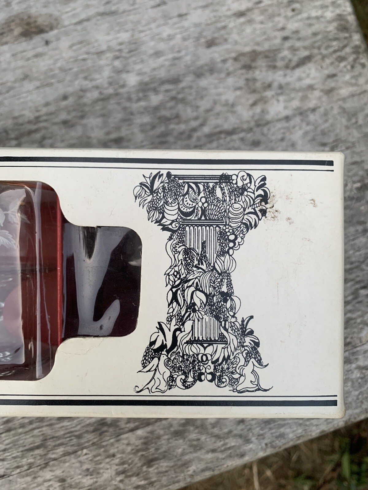 Vintage Dema sundae dishes set of 4 x pattern boxed (low champagne