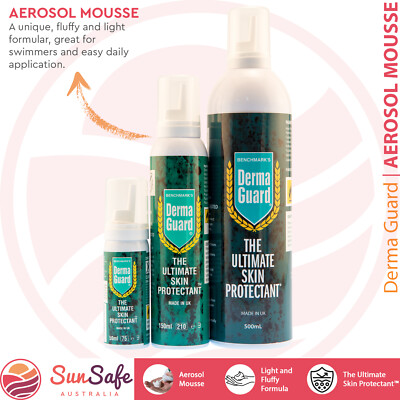 Derma Guard Shield Skin Protection Barrier Mousse Swimming