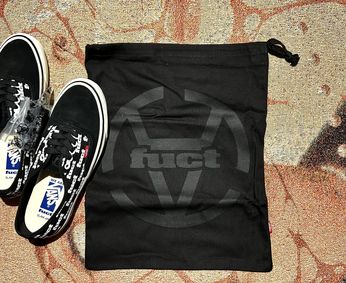 Vans Authentic Reissue 44 LX FUCT Slam Jam Black Marshmallow
