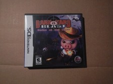 Nintendo Barnyard Blast Swine of the Night includes case and game no manual