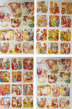 Vintage Style Fairytale Paper Scraps Cinderella Rumpelstiltskin Decoupage Crafts
