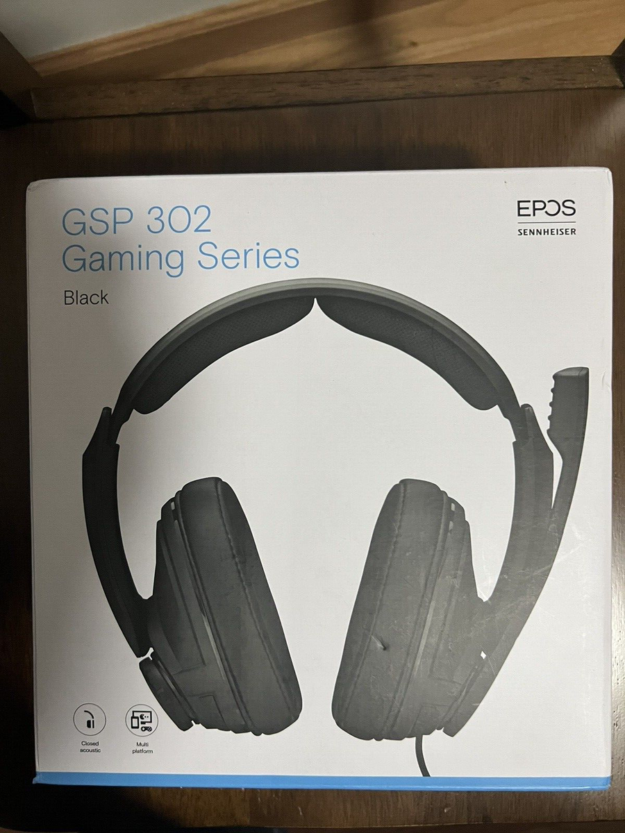 EPOS Sennheiser GSP 302 Gaming Headset Black