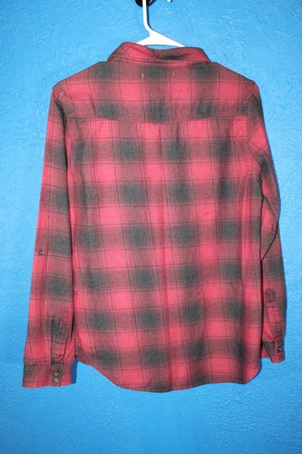 ADAM LEVINE mens size small long sleeve red plaid button up - Picture 2 of 5