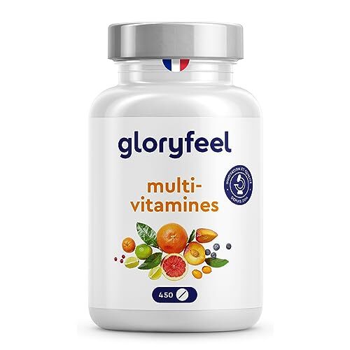 Multivitamines 450 comprimés pour réduire la fatigue hivernale et le stress