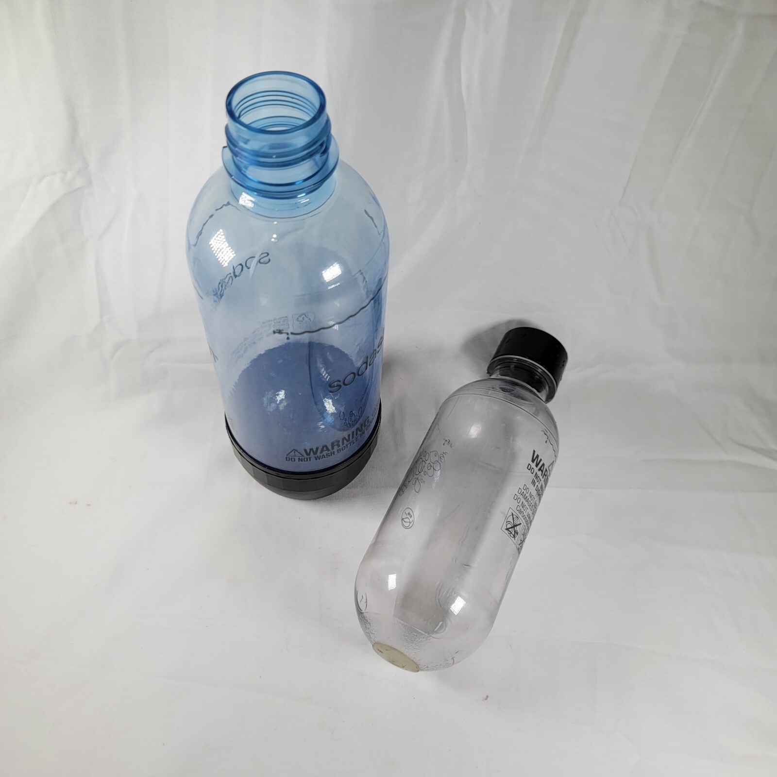 Lot of 2- soda stream bottles (black)