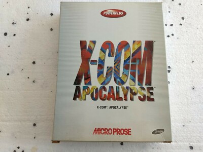 X-Com Apocalypse Big Box Pc Game Microprose 1997 