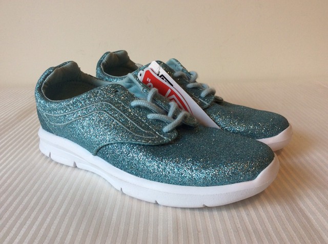 glitter blue vans