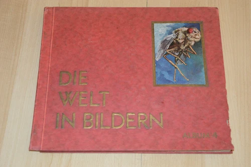book Die Welt in Bilder (le monde en images) - album 4 / vignettes