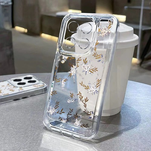 For Xiaomi Redmi Note 13 12 11 Pro Poco X6 X5 Pro Floral Clear Soft Case Cover - Picture 18 of 18