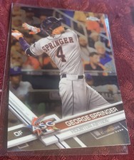 George Springer 2017 Topps Chrome Update Card # HMT85, Toronto Blue Jays