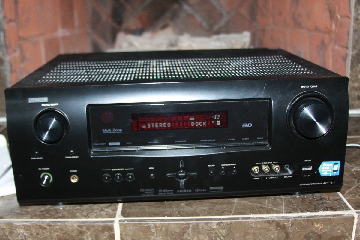 Denon AVR-1911 AV Surround Receiver 883795001342| eBay