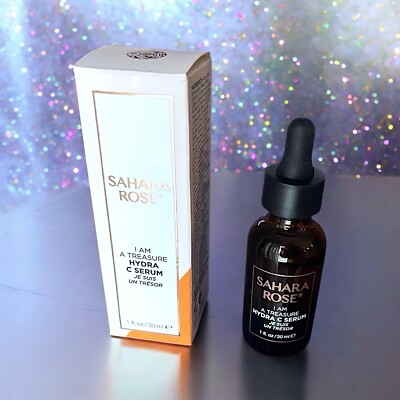 Sahara Rose I Am A Treasure Hydra C Serum Brightens & Revitalizes 1 Oz NIB