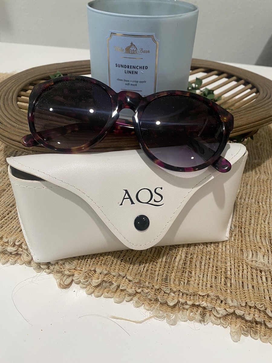 4/$15 AQS mirror sunglasses Daisy with case AQS Daisy 53mm Rounded Sunglasses Silver Mirror Blue | eBay main image 4