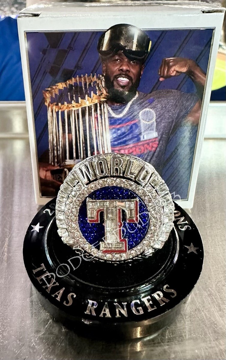 🔥💍ADOLIS GARCIA Texas Rangers Replica World Series Ring SGA 7/24